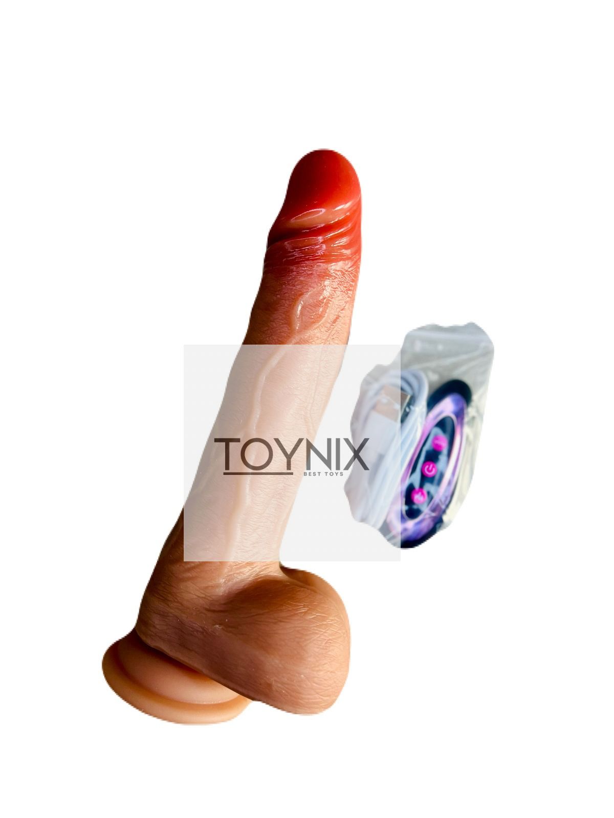 Silicon Dildo & Vibration Controllar