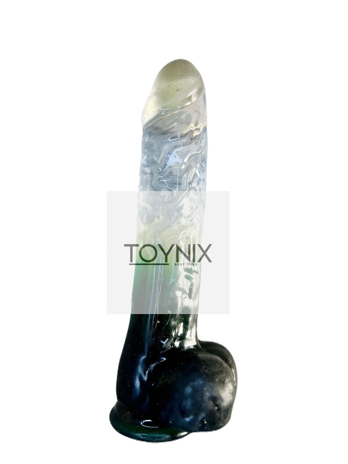 Silicon Dildo Crystal Green